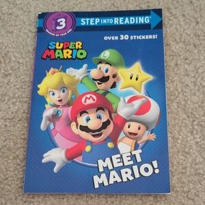 Super Mario Step Into Reading Book